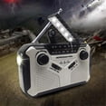 thumbnail image 4 of Solar Radio, AM/FM Portable Crank Radio Dynamo Emergency Radio, 4 of 5