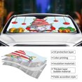 thumbnail image 4 of Kdxio Funny Christmas Gnome Print Front Windshield Sun Shade,Folding Auto Sunshade for Car Truck SUV-Small, 4 of 7