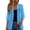 Blue Womens Tops, variant on Summer Tops for Women Chiffon Elbow Length Sleeve T Shirts Open Front Cardigans Lace Splice Tees Gifts for Mom