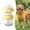 Yellow, variant on Small 2 in 1 Portable Dog Water Bottle, 10x16cm Leak Proof Pet Water Dispenser with Integrated Cup for Outdoor Walking Hiking, 1 Bottle