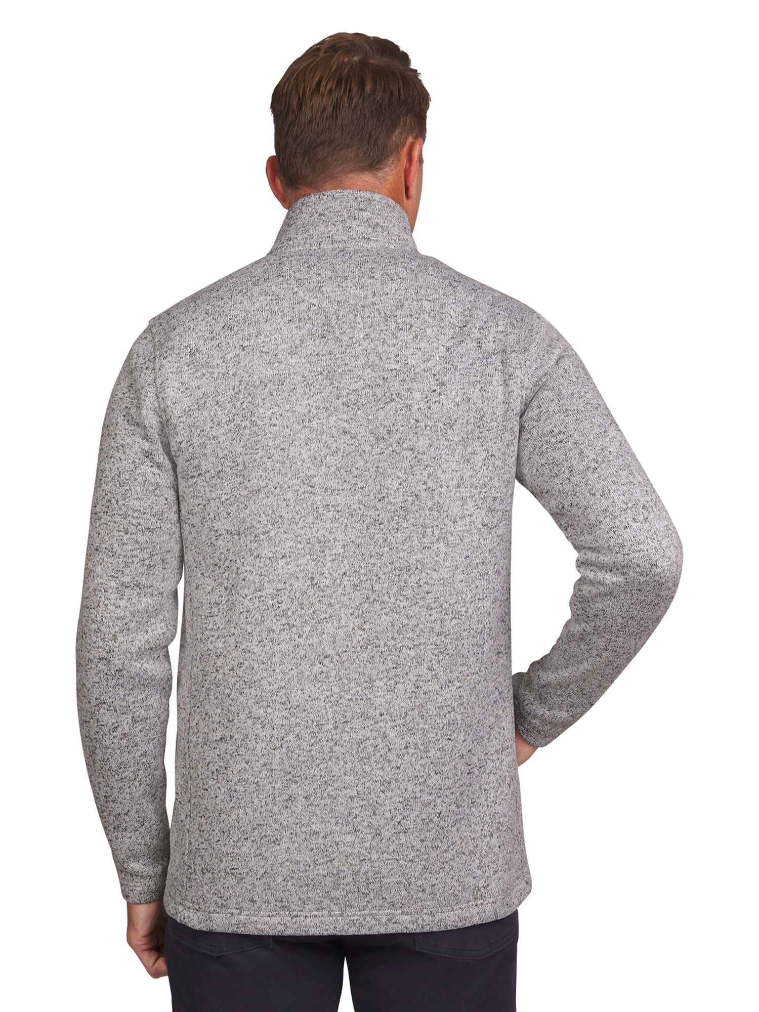 Chaps Mens' & Big Men's Full Zip Fleece Sweater Jacket, Sizes S-2XL