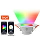 thumbnail image 3 of 6pack Led Recessed Ceiling Light 10w Dimmable Downlight 800lm Rgb+cct+ac85 265v Bluetooth Spotlight For Living Room, 3 of 5