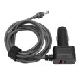 thumbnail image 1 of Cable de Alimentacia Satelital de AutomÓVIL, 6.5 PIES DE DOBLE CARGA RÁPIDA PUERTOS DE CARGA SATÉLITE Adaptador de Cargador de Automóvil para Tableta, 1 of 7