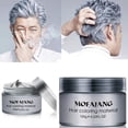 TekDeals Unisex DIY Hair Color Wax Mud Dye Cream Temporary Modeling 8 Colors Mofajang