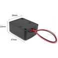 thumbnail image 2 of 5PCS 110dB Electronic Black Mini Piezo Alarm Siren DC 12V Insurance AntiTheft HighDecibel Square Shell Active Buzzer Alarm for Car Safes, 2 of 5