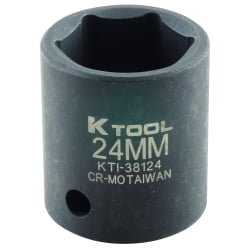 Met Socket Set - SOCKET IMPACT MET 1/2DR 24MM