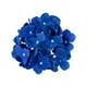 thumbnail image 2 of Flores Artificiales De Tela 3 cabezas de flores artificiales de hortensia azul oscuro, flores de tela para hacer coronas, bodas y decoración de paredes del hogar. Rkxzt, 2 of 8