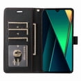 thumbnail image 2 of FOXDOCK Funda tipo Cartera para Xiaomi POCO M7 – Cubierta de Cuero PU con Múltiples Ranuras, Bolsillo para Efectivo y Correa de Muñeca, 2 of 6