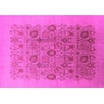 thumbnail image 1 of Ahgly Company Indoor Rectangle Oriental Pink Industrial Area Rugs, 3' x 5', 1 of 4