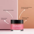 thumbnail image 2 of Mokann exfoliante labial con frambuesa y aceites nutritivos suaves 15ml, 2 of 5