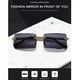 thumbnail image 5 of Gafas de sol sin montura Sunnimix para mujer UV400 Todo gris, 5 of 7