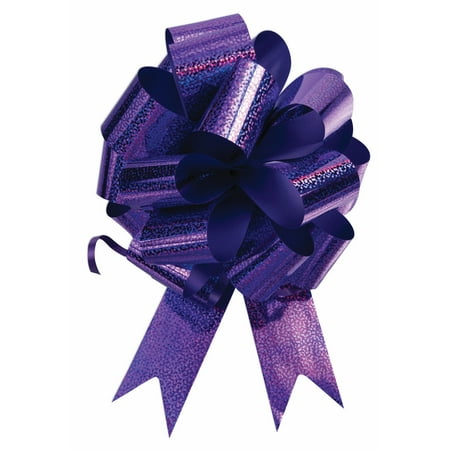 - 5 Inch Holographic Pull Bows Wedding Pew Party Decorations Christmas Gift Wrap