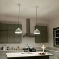 thumbnail image 3 of 52152BK Kichler Lighting Zailey - 1 light Pendant - 9 inches tall by 11.5 inches wide-Black Finish    -Traditional Installation, 3 of 6