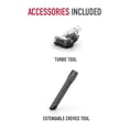 thumbnail image 6 of Open Box Hoover Rewind Pet Bagless Upright Vacuum Cleaner, Pet Friendly, Automatic Cord Rewind, Multi-Surface and Above Floor Cleaning, UH77410V, Gray & Red, 6 of 11