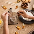 thumbnail image 5 of 100 Pcs Mini Glass Oil Dropper Bottle Bulk, 2 ml Gold Clear Essential Small Empty Bottles Sample Containers Perfume Liquid Vials with Cap for Traveling, 5 of 7