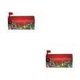 thumbnail image 4 of Wweixi Standard Size Double Recliner Couch Cover Easy To Vivid Print Cloth Christmas Deer Pattern Mailbox Sleeve YTYH2309060 2Set, 4 of 6