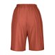 thumbnail image 5 of WILLBEST Pantalones Casuales para Mujer, Anchos, Largos, con Cordón, Cintura Elástica, Pantalones Casuales de Pierna Lisa para Mayor Comodidad y Estilo. Chica, 5 of 5