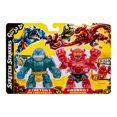 thumbnail image 1 of HÉROS DE GOO JIT ZU STRETCH STRIKERS CONTRE PACK SIR THRASHALOT CONTRE BARBARIAN REDBACK, 1 of 4