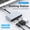 GRAY, variant on DOONJIEY 3 in 1 USB-C Docking Station Muliti-Port Adapter  Type-C to VGA1080P+PD 100W+USB 3.0(5Gbps) Hub for Samsung Macbook Pro/Air ipad