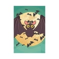 thumbnail image 3 of MKHERT Halloween Flying Bat Garden Flag Banner Decorative Flag for Wedding Party Yard Home Outdoor Decor 12x18 inch, 3 of 3