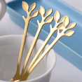 thumbnail image 6 of Dessert Spoon Fork Set,40 Pcs 4.7 Inch Cake Fork,Coffee Spoon, Fruit Fork,(10 Spoon + 10 Fork),20 * Dessert Fork 20 * Coffee Spoon,Gold, 6 of 8