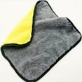 thumbnail image 4 of High Density Car Wash Towel, Microfiber (80% Polyester/20% Polyamide), 500 GSM, Super Absorbent, Thickened, Double-Sided, Lint-Free, Streak-Free, Machine Washable, for Car Drying, 4 of 8