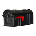 thumbnail image 2 of Postal PRO Manchester Black Steel and Aluminum Post Mount Mailbox, 2 of 2