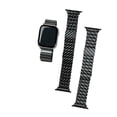 thumbnail image 4 of Adecuado para reloj Applewatch S9 8, correa de reloj magnética de encaje de acero 304 de fibra de carbono magnética de una cuenta, 4 of 4