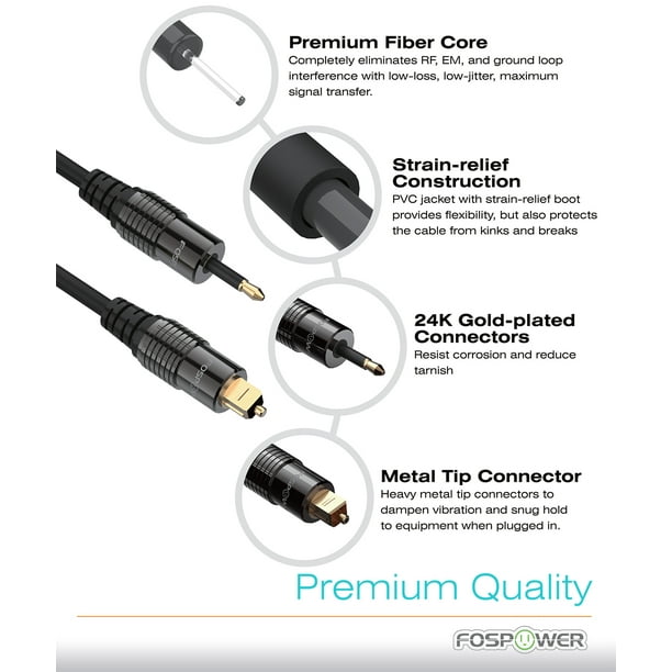 Achetez en gros Câble Audio Optique Numérique Toslink (jusqu'à