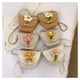 thumbnail image 2 of Granjero Gordo Bolso de mano tejido y bolsas de cosméticos, bolso de mano tejido elegante de playa de verano, bolso de hombro de 9,44 x 3,54 x 6,29 pulgadas (multicolor A), 2 of 4