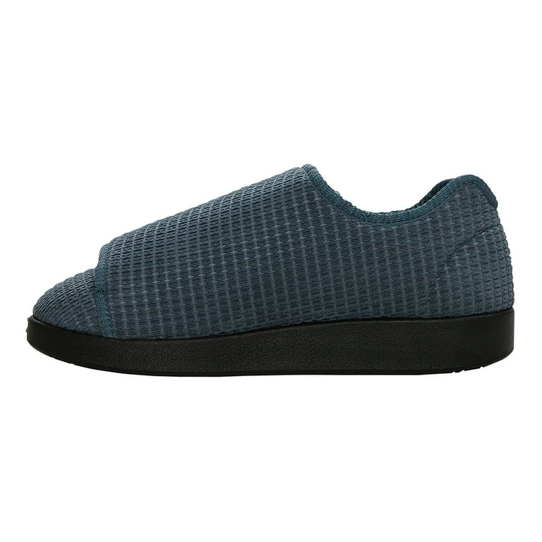靴  Slipper Size 10 (28cm) NAVY Richie Single Slipper Navy - Right Foot | Cosyfeet