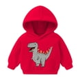 thumbnail image 1 of Sudadera con capucha para bebé, niño y niña, sudadera informal con estampado para bebé, regalo para niña, blusa, 1 of 5