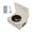White, variant on Vintage Leather CD Player Two-Way Bluetooth 5.0 Built-In Speaker Portable Rechargeable ,Multi-Functional
