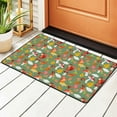 thumbnail image 3 of XMXT Non-Slip Area Rug, Autumn Mushroom Squirrel Polyester Rugs for Living Room, 36 x 24 inches, 3 of 9