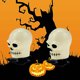 thumbnail image 3 of Fiudx Juguete de Esqueleto Saltarín, Juguete de Broma con Mecanismo de Relojería de Halloween, No Requiere Pilas, Diseño Mecánico Ecológico, Divertido para Aliviar El Estrés, Decoración Del Hogar o J, 3 of 6