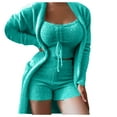 thumbnail image 2 of DPTALR Pyjama Décontracté à Manches Longues en Dentelle Élastique pour Femmes, 2 of 4