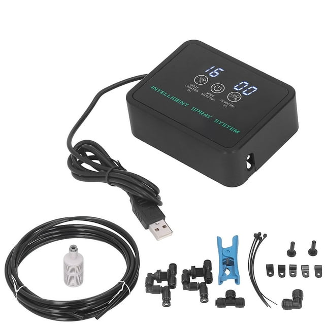Intelligent Reptile Atomizer, ABS Plastic Electronic Humidifier, 360 Degree Rotating Nozzle, Reptile Fogger
