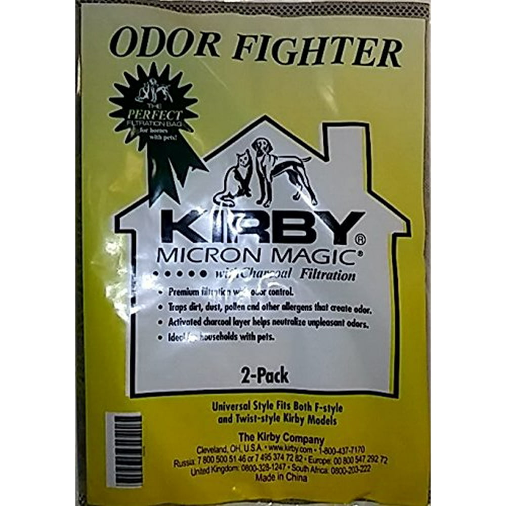 Kirby Avalir & Sentria Odor Fighter Charcoal Filtration Vacuum Bags 2
