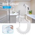 thumbnail image 1 of Smart Handheld Bidet Sprayer Kit Washing Toilet Shattaf w/ Shut-off Valv e + Hose, 1 of 10