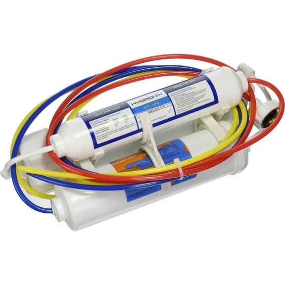 Mikro Omega Portable 3 Stage RO/DI Reef Aquarium Filter System with 75 GPD Membrane