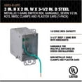 thumbnail image 3 of Southwire 1-Gang Steel Welded Wall Box G603-R-UPC, 3 of 3