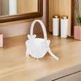 thumbnail image 4 of FOMIYES Luxurious White Satin Wedding Basket, Elegant Design, Versatile Accessory, Home Use, 4Pcs, 4 of 7