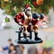 thumbnail image 5 of Pendientes Navideños Grandes Adornos Árbol Navideño Adornos Para Colaboradores Adornos Para Árbol Dos Collares Doble Impresión Santa Fitness Musculatura, Ornaments De Navidad Grandes Adornos, 5 of 9