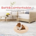 thumbnail image 5 of Cama para hámster, alfombrilla redonda de terciopelo cálida para dormir para hámster/erizo/ardilla y otros animales pequeños, 5 of 5