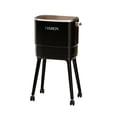 thumbnail image 3 of Cubo de basura de cocina con ruedas de 360 ​​grados, extraíble, espacioso y resistente. Negro, 3 of 9