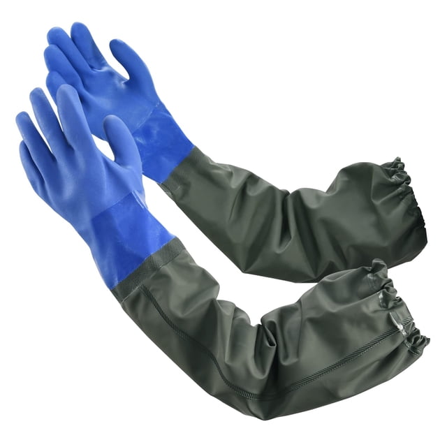 Guantes largos impermeables MUMUKE Long Chemical Gloves
