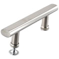 thumbnail image 4 of Stainless Steel Chrome Shower Door Handle For Glass Doors 225Mm Length Easy Replacement Fits 6Mm Hole With 145Mm Hole Centers, 4 of 9