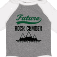 thumbnail image 4 of Inktastic Rock Climbing Future Climber Boys or Girls Long Sleeve Baby Bodysuit, 4 of 5
