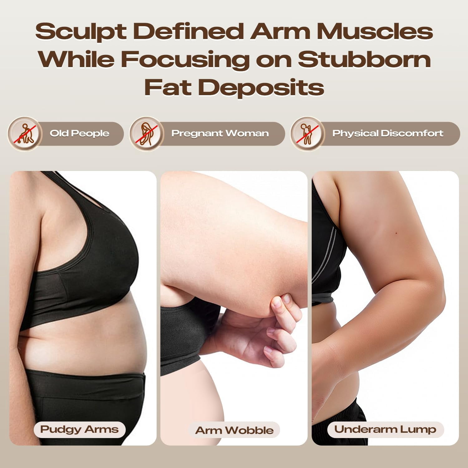 Arm Workout for Women and Men, 360° Hand-Crank Forearm Trainer, Shoulders and Arm Muscle Training Fitness Equipment, Chest Trainer and Forearm and Wrist Hand Exerciser, Home Workout Equipment