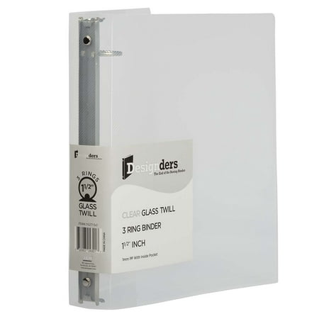 binder inch paper individually jam clear plastic ring sold dialog displays option button additional opens zoom